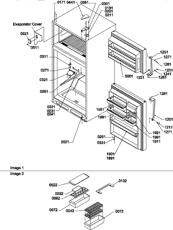 Diagram for TG18V1W (BOM: P1194604W W)