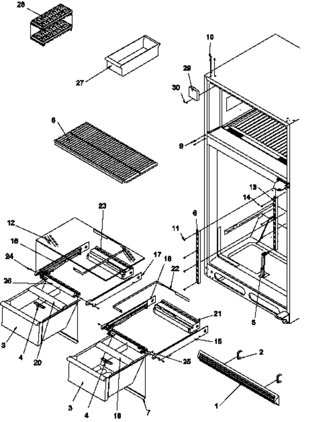 Diagram for TH18S3W (BOM: P1195306W W)
