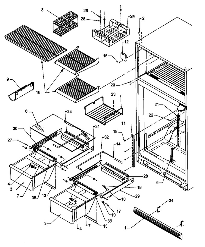 Diagram for THI21S3L (BOM: P1194701W L)
