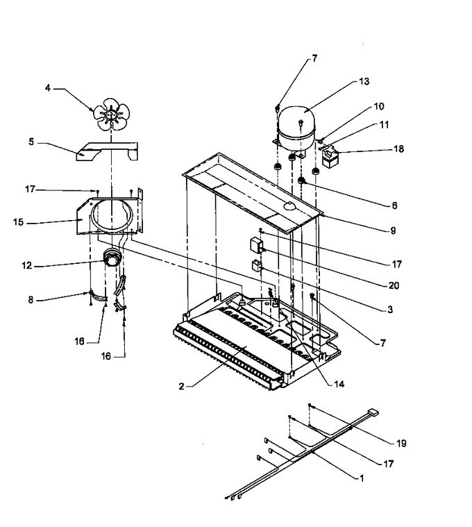 Diagram for TX19S3L (BOM: P1195901W L)
