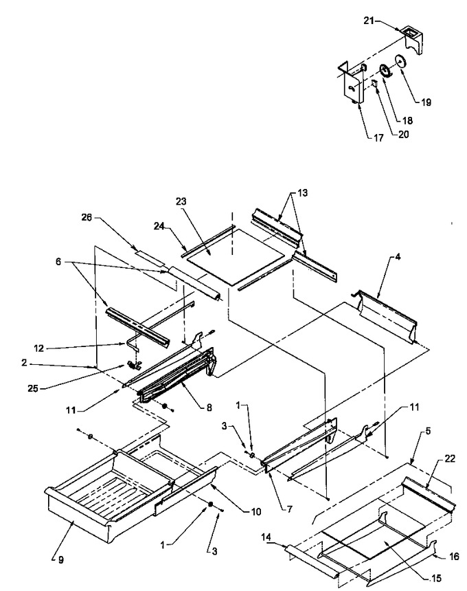 Diagram for THI21S3W (BOM: P1194704W W)