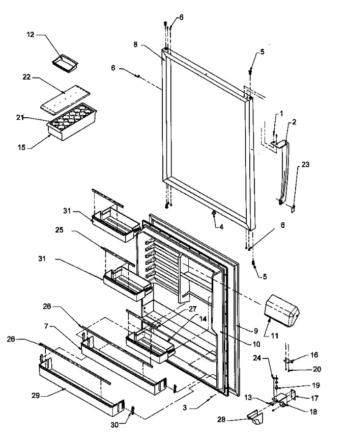 Diagram for THI21S3W (BOM: P1194704W W)