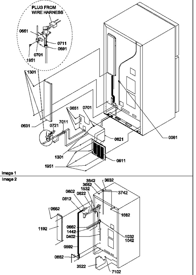 Diagram for TH21TW (BOM: P1301802W W)