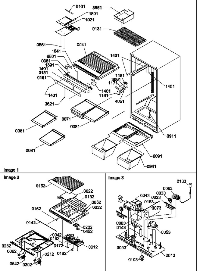 Diagram for THI21TE (BOM: P1302602W E)