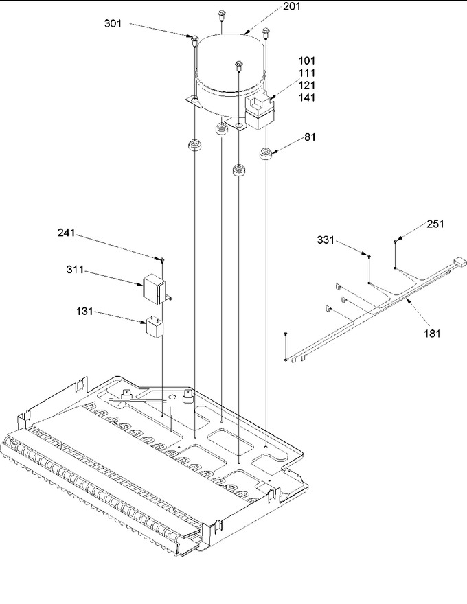 Diagram for TXI21VE (BOM: P1320602W E)