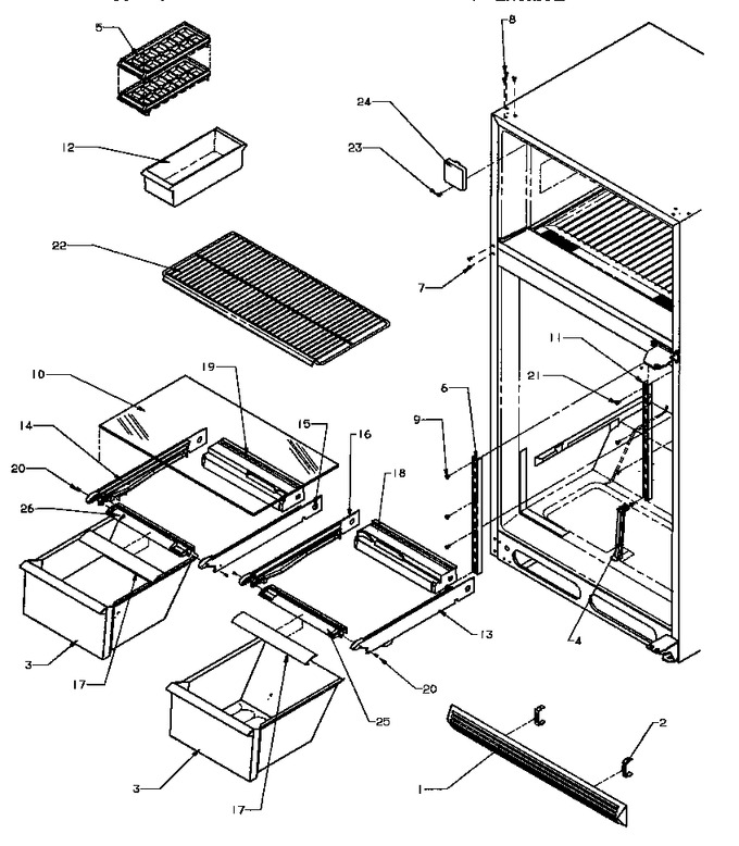 Diagram for TW18RW (BOM: P1181707W W)