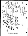 Diagram for 05 - Ref Door Parts