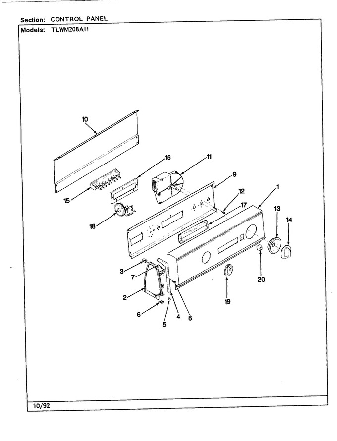 Diagram for TLWM208IIA
