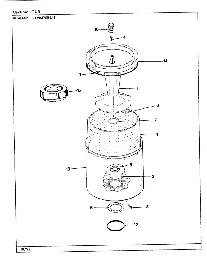 Diagram for TLWM208IIW