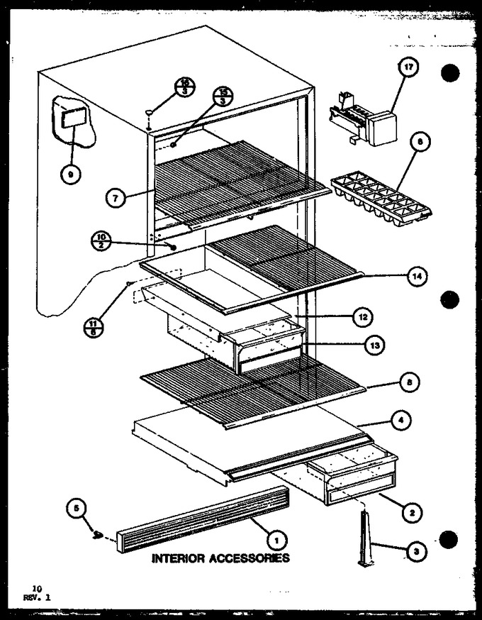 Diagram for TM16K1 (BOM: P7791108W)