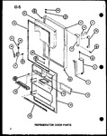 Diagram for 05 - Ref Door Parts
