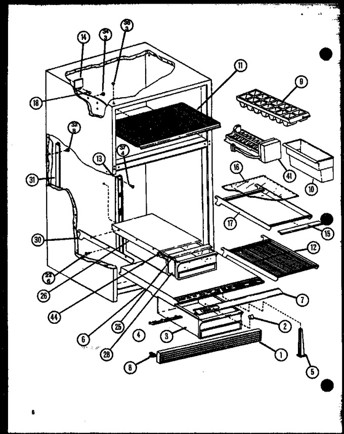 Diagram for TRG18N (BOM: P1106109W)