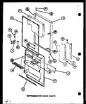 Diagram for 05 - Ref Door Parts