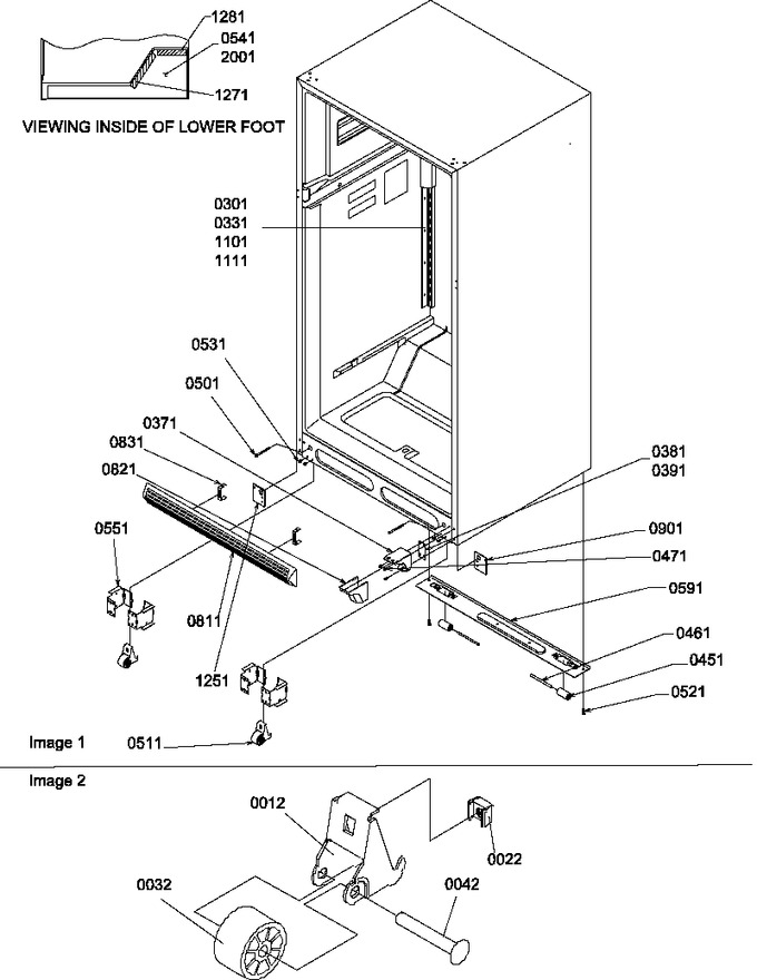Diagram for TRI21VW (BOM: P1309501W W)