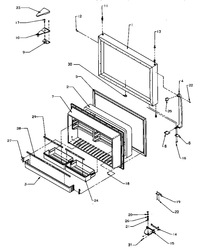 Diagram for TR25S5W (BOM: P1196401W W)
