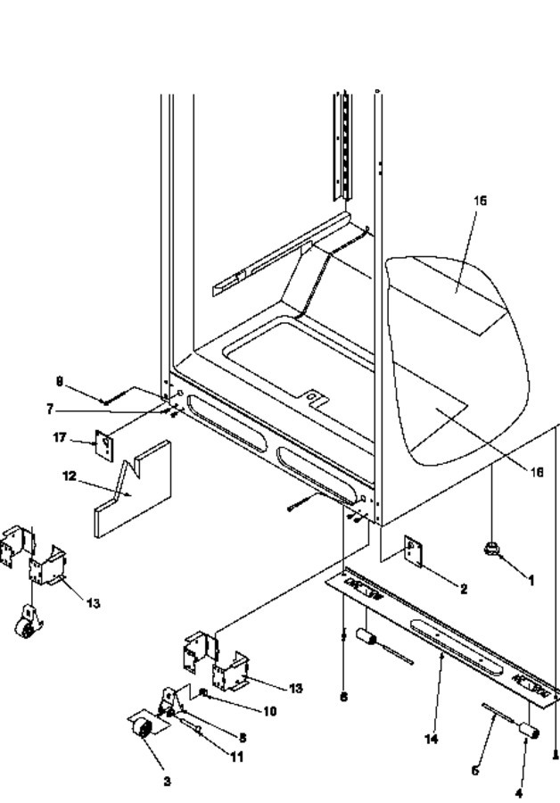Diagram for TR25S5W (BOM: P1196402W W)