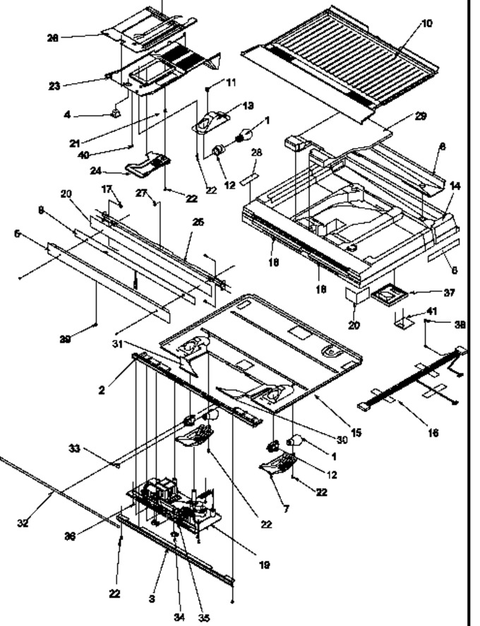 Diagram for TR25S5W (BOM: P1196402W W)