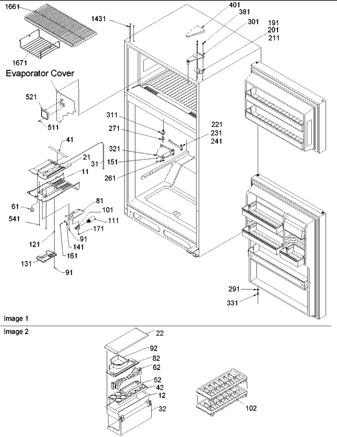 Diagram for TR521VE (BOM: P1322601W E)