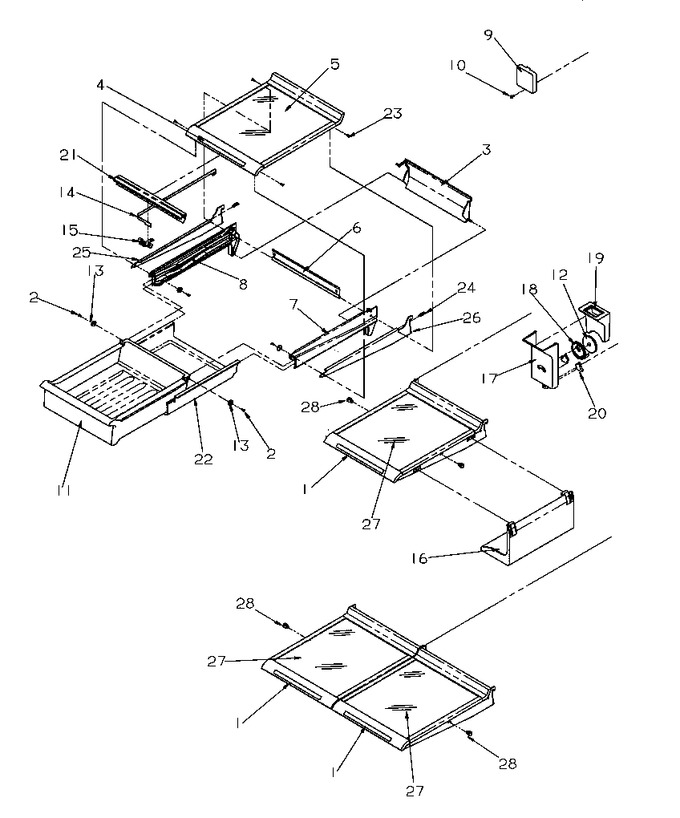 Diagram for TR522SW (BOM: P1182701W W)