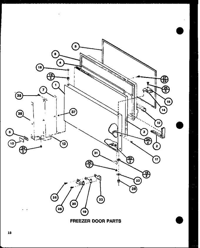 Diagram for TRG18J (BOM: P7739017W)