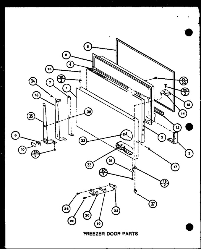 Diagram for TRG20M (BOM: P7859232W)