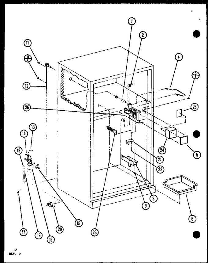 Diagram for TRI16K (BOM: P7791124W)