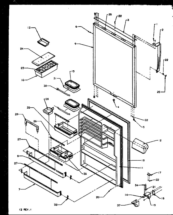Diagram for TS18R2L (BOM: P1158311W L)