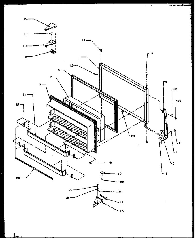 Diagram for TS18RBG (BOM: P1158407W G)