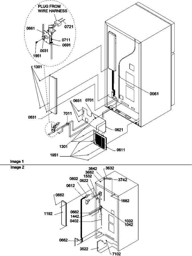 Diagram for TSI19VW (BOM: P1306402W W)
