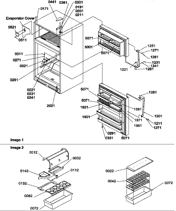 Diagram for TSI22TW (BOM: P1306601W W)