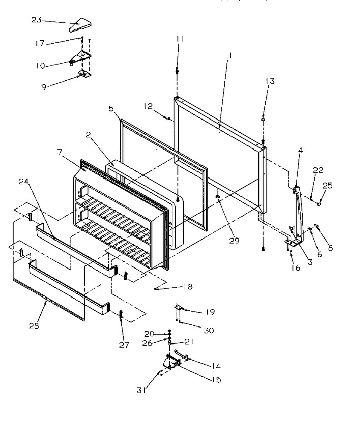 Diagram for TY18S4W (BOM: P1195303W W)