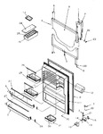 Diagram for 10 - Ref Door