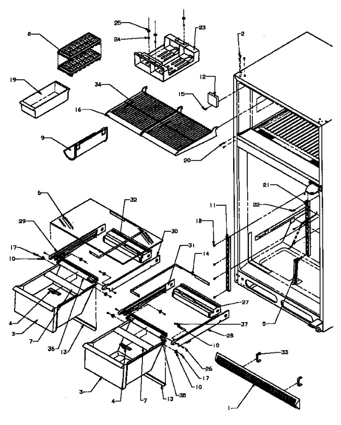 Diagram for TX19R3E (BOM: P1181907W E)