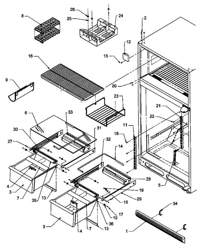 Diagram for TX19S3L (BOM: P1195901W L)