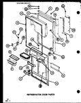 Diagram for 06 - Ref Door Parts