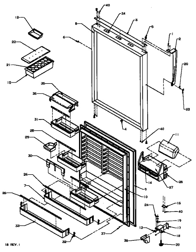 Diagram for TXI22R3E (BOM: P1182004W E)