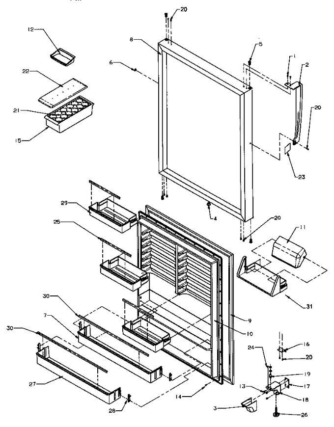 Diagram for TX22S3L (BOM: P1196001W L)