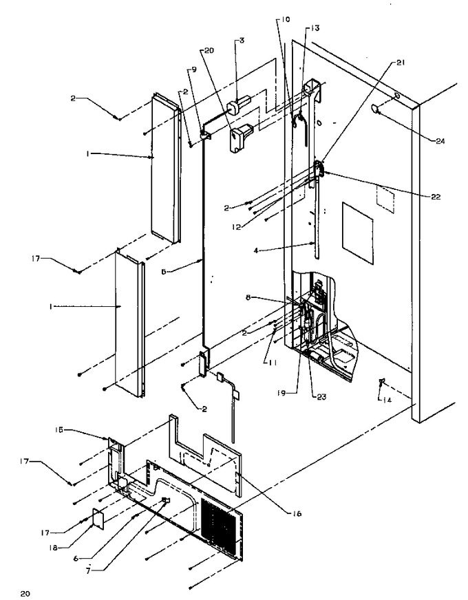 Diagram for TXI25R4W (BOM: P1185301W W)