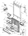 Diagram for 11 - Ref Door Assy