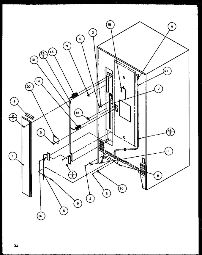 Diagram for TZ21Q2E (BOM: P1111713W E)