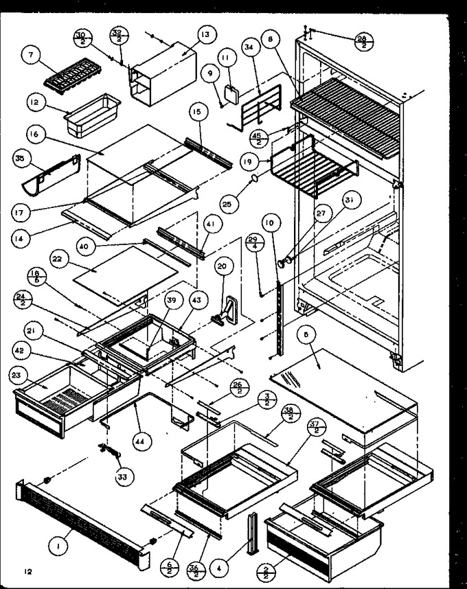 Diagram for TZ19QG (BOM: P1111410W G)