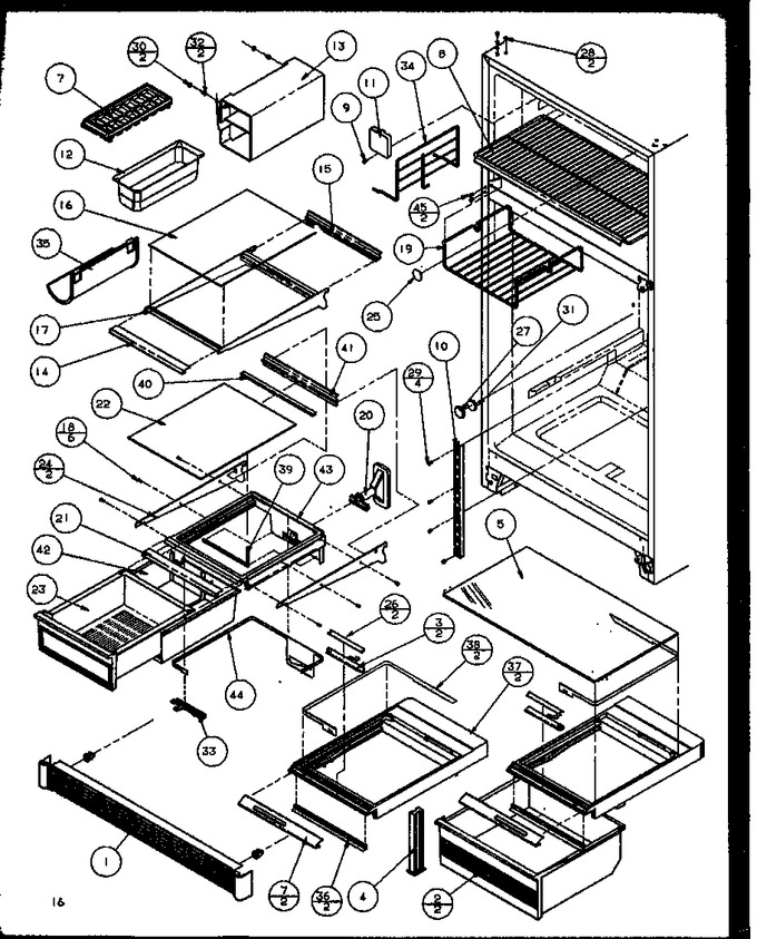 Diagram for TZ21Q2E (BOM: P1111713W E)