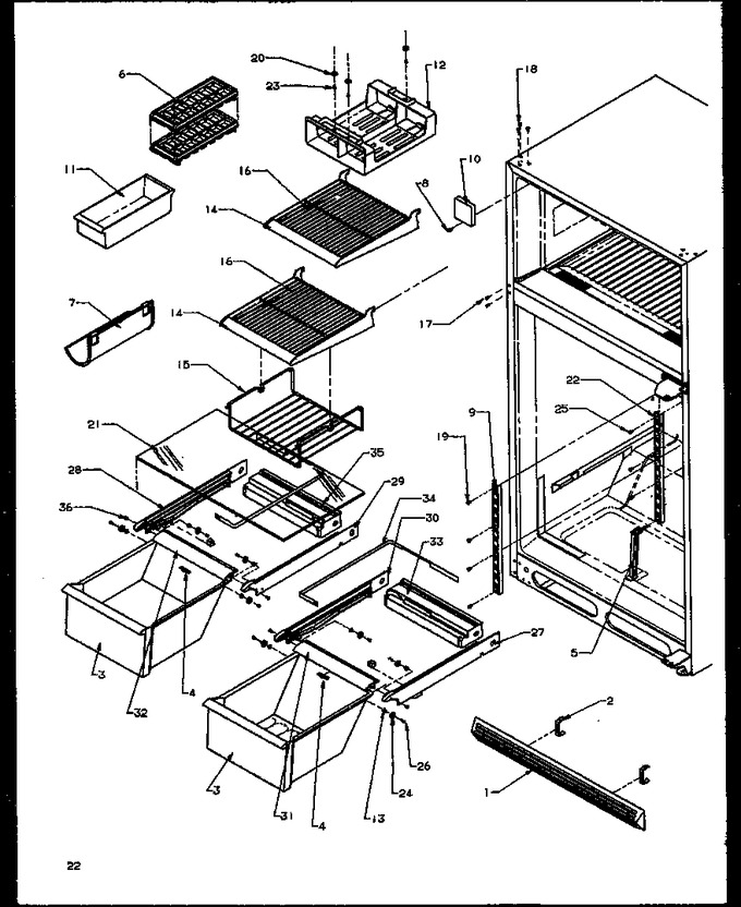 Diagram for TZI21R2W (BOM: P1168011W W)