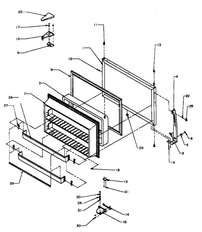 Diagram for TZI21R3W (BOM: P1182001W W)