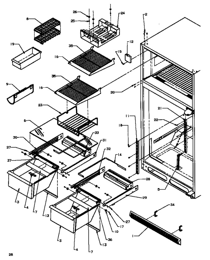Diagram for TZI22R3E (BOM: P1182003W E)