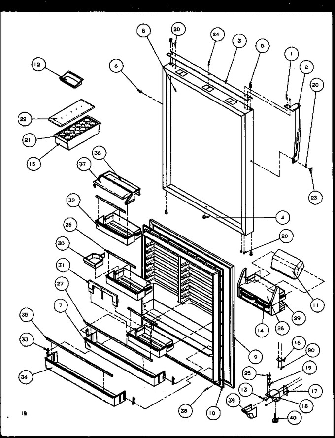 Diagram for TZ22RE (BOM: P1157703W E)