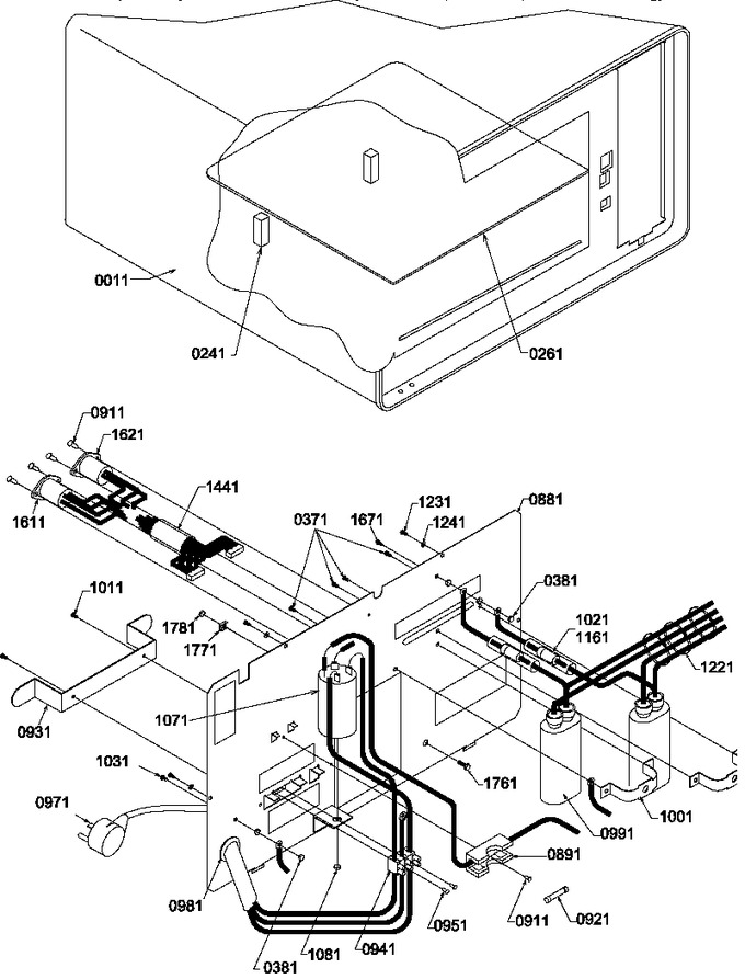 Diagram for U1200I (BOM: P1194305M)