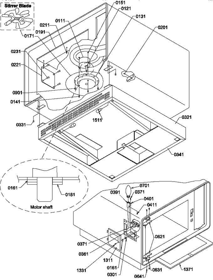 Diagram for U1200I (BOM: P1194305M)