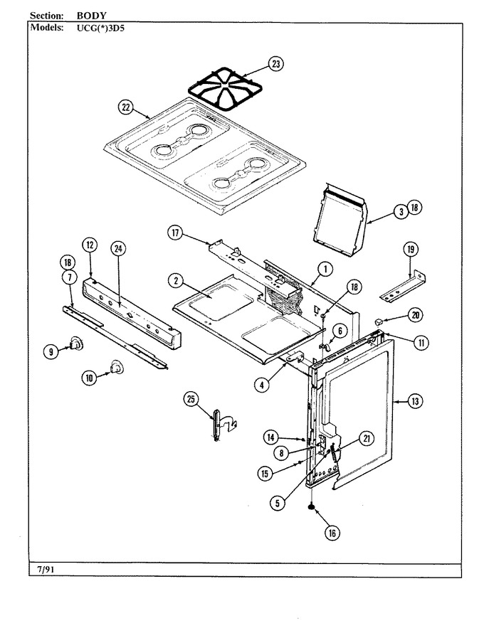 Diagram for UCGW3D5NW-AD