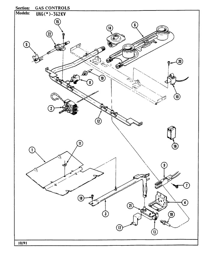 Diagram for UNGW3G2KV